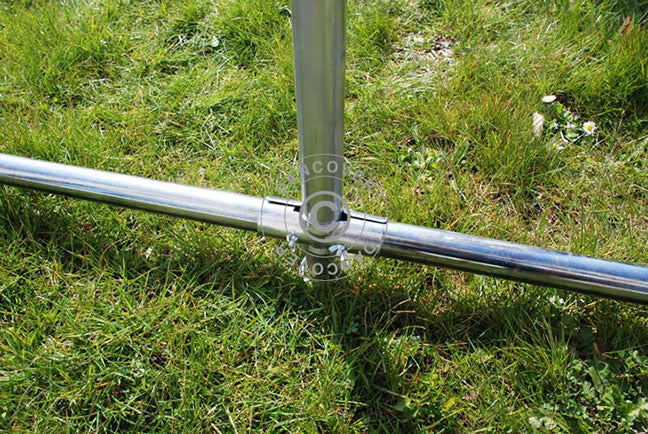 Grundrahmen für ein Partyzelt von 4x8m PLUS PE 700 / Original PVC 900 – Image 3