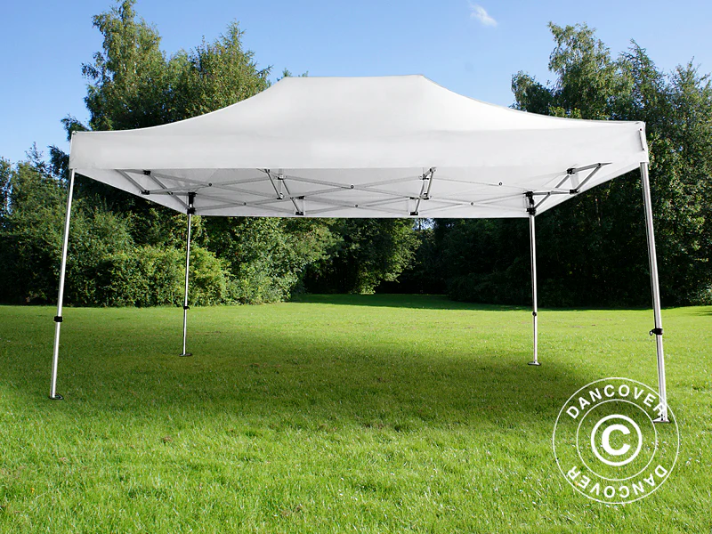 Faltzelt FleXtents PRO Steel 3x4,5m, Weiß, mit 4 Seitenwänden – Image 6
