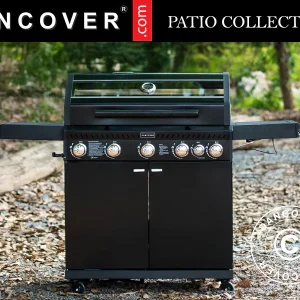 BBQ-Gasgrill Dancover 5+1, Schwarz