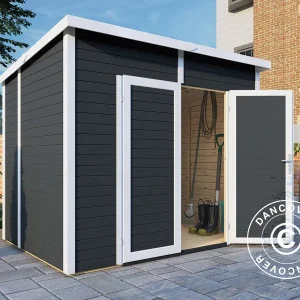 Holzschuppen, Bertilo Timmo 4, 2,39x1,81x2,1m, 4,32m², Anthrazit