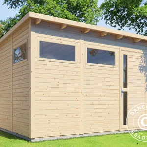 Holzschuppen, Bertilo Pentus 3, 3,37x2,34x2,33m, 7,65m², Natur